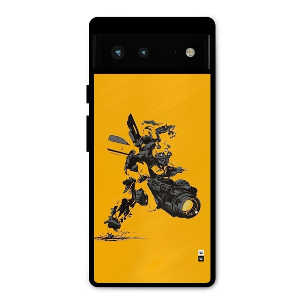 Bumblebee Metal Back Case for Google Pixel 6