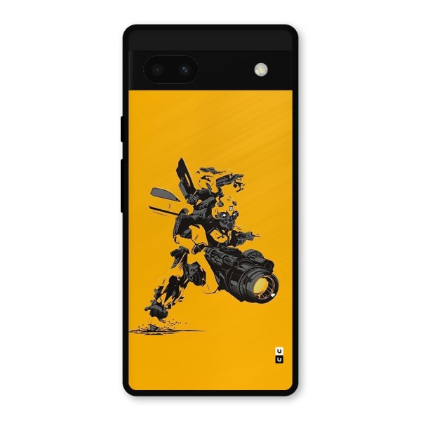 Bumblebee Metal Back Case for Google Pixel 6a