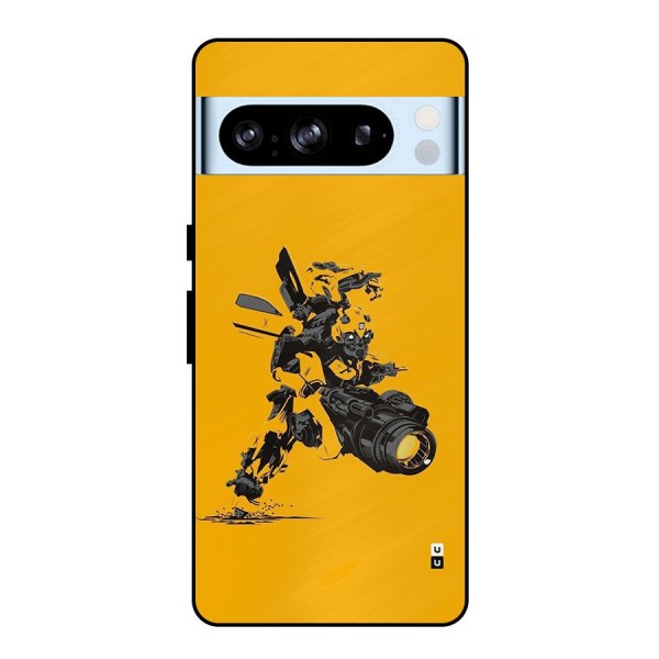 Bumblebee Metal Back Case for Google Pixel 8 Pro