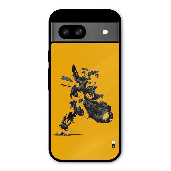 Bumblebee Metal Back Case for Google Pixel 8a