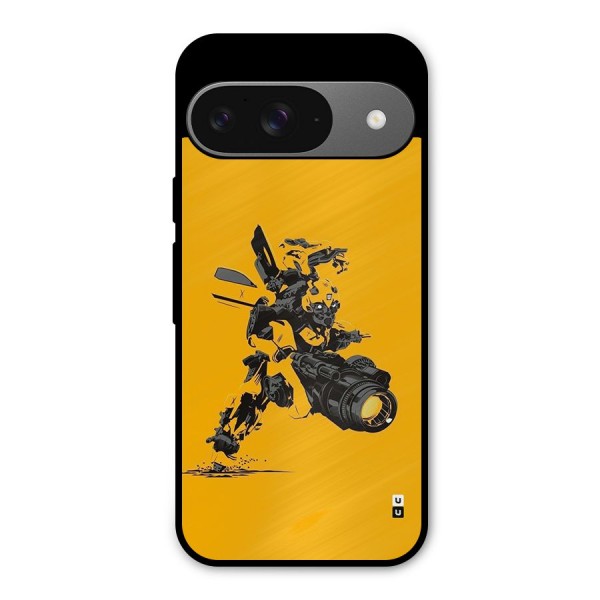 Bumblebee Metal Back Case for Google Pixel 9