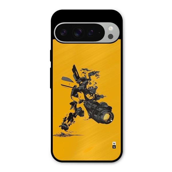 Bumblebee Metal Back Case for Google Pixel 9 Pro XL