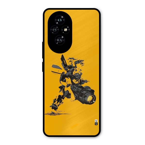 Bumblebee Metal Back Case for Honor 200