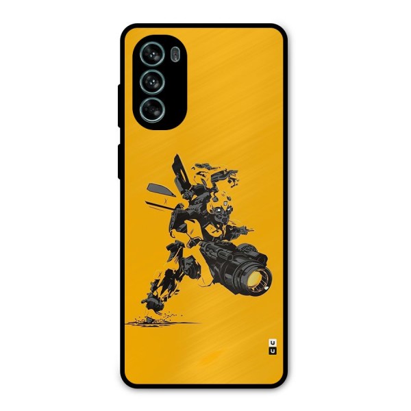 Bumblebee Metal Back Case for Moto G62