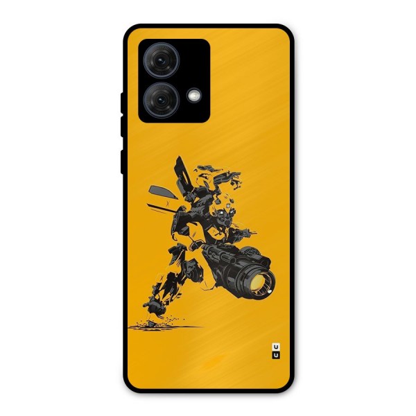 Bumblebee Metal Back Case for Moto G84