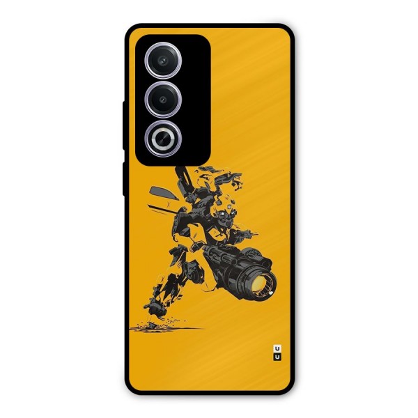 Bumblebee Metal Back Case for Oppo A3 Pro