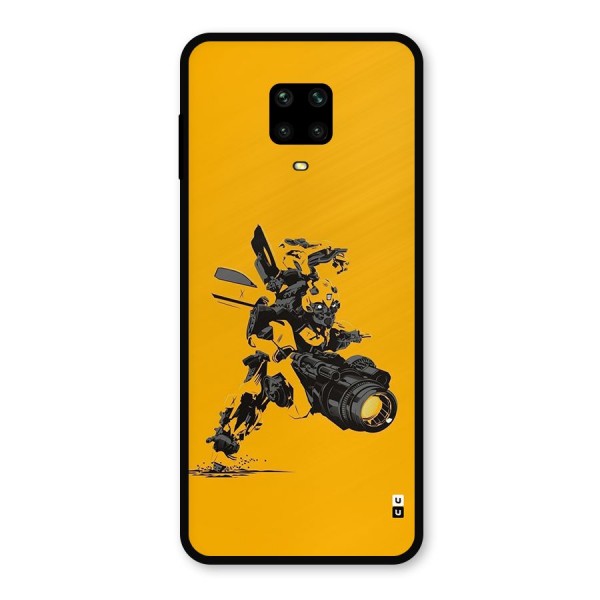 Bumblebee Metal Back Case for Poco M2