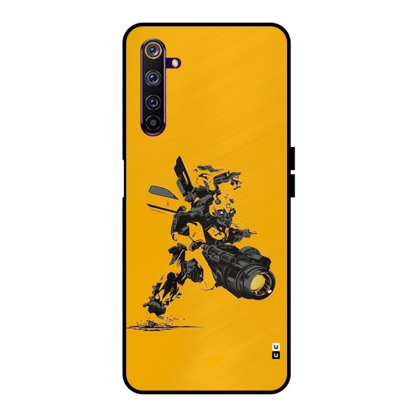 Bumblebee Metal Back Case for Realme 6 Pro