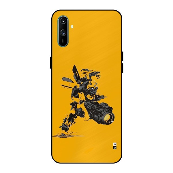 Bumblebee Metal Back Case for Realme C3