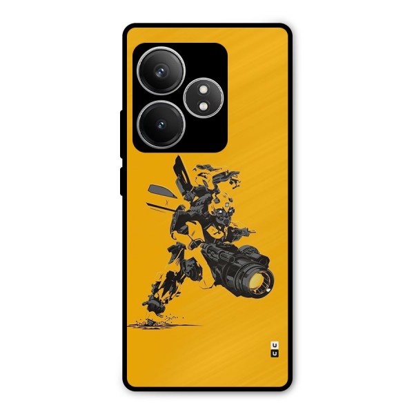 Bumblebee Metal Back Case for Realme GT 6T