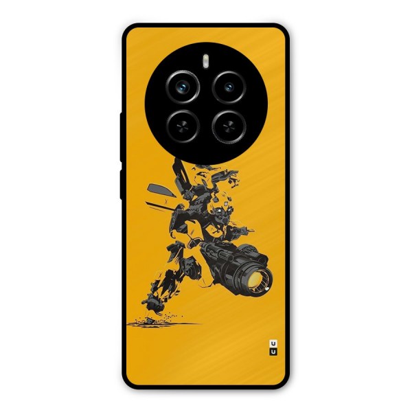 Bumblebee Metal Back Case for Realme P1 Pro