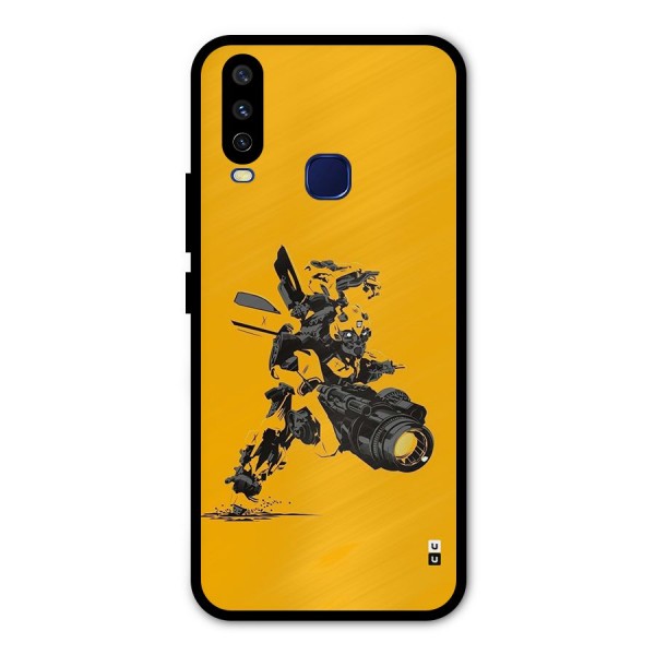 Bumblebee Metal Back Case for Vivo V17