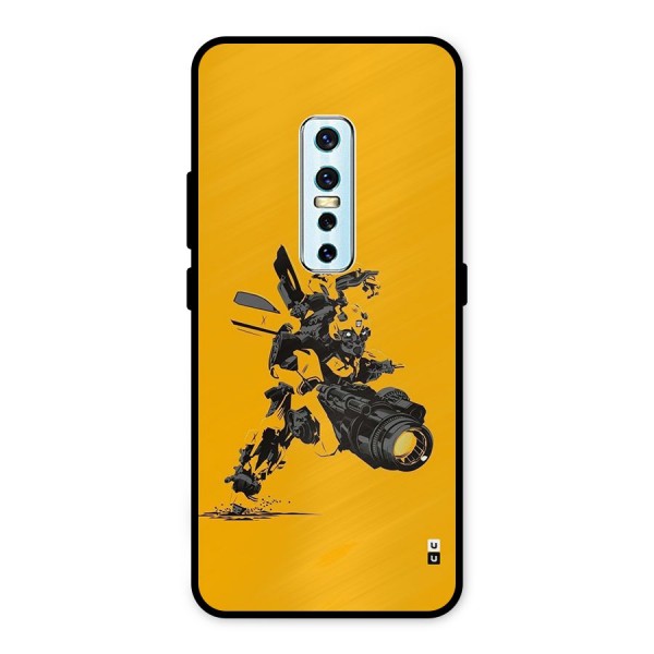 Bumblebee Metal Back Case for Vivo V17 Pro