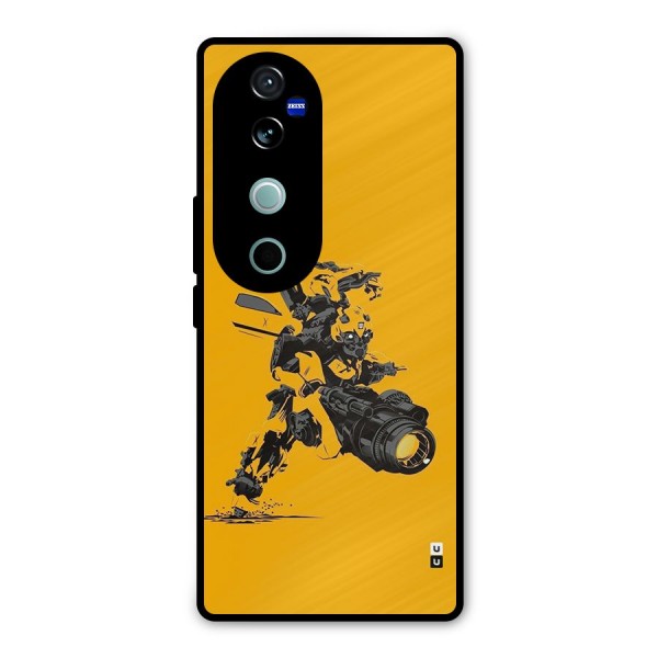 Bumblebee Metal Back Case for Vivo V40