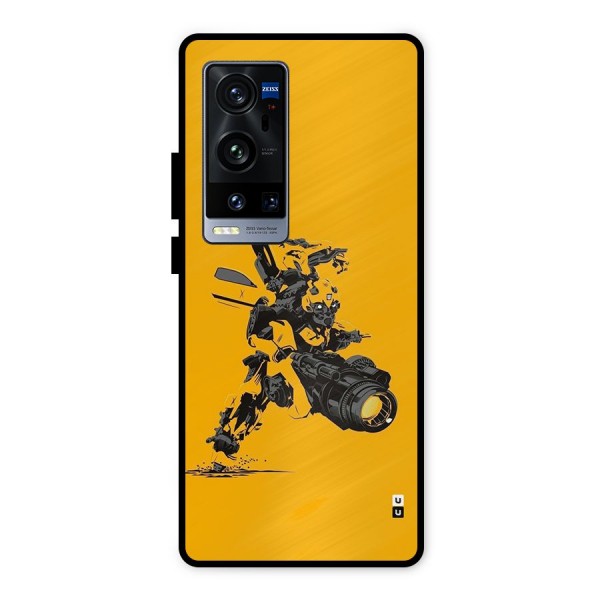 Bumblebee Metal Back Case for Vivo X60 Pro Plus