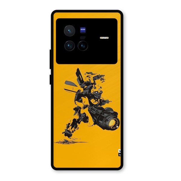 Bumblebee Metal Back Case for Vivo X80