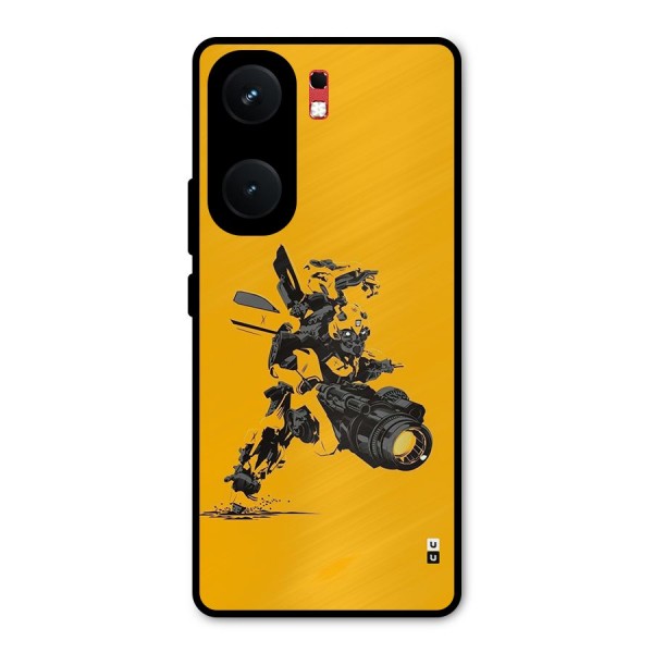 Bumblebee Metal Back Case for iQOO Neo 9 Pro