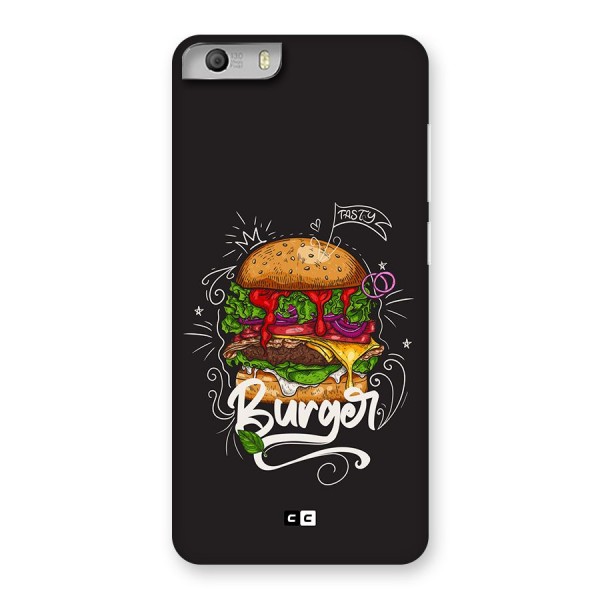 Burger Lover Back Case for Canvas Knight 2