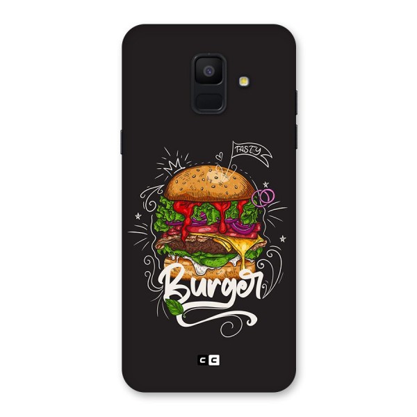 Burger Lover Back Case for Galaxy A6 (2018)