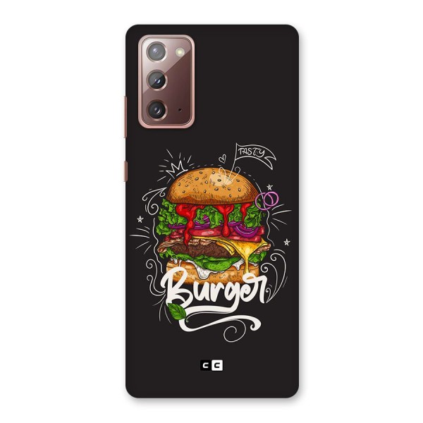 Burger Lover Back Case for Galaxy Note 20