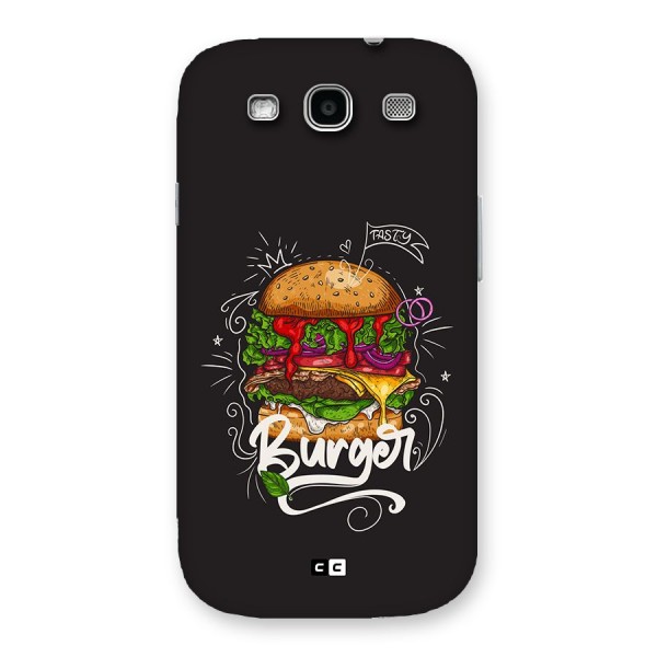 Burger Lover Back Case for Galaxy S3