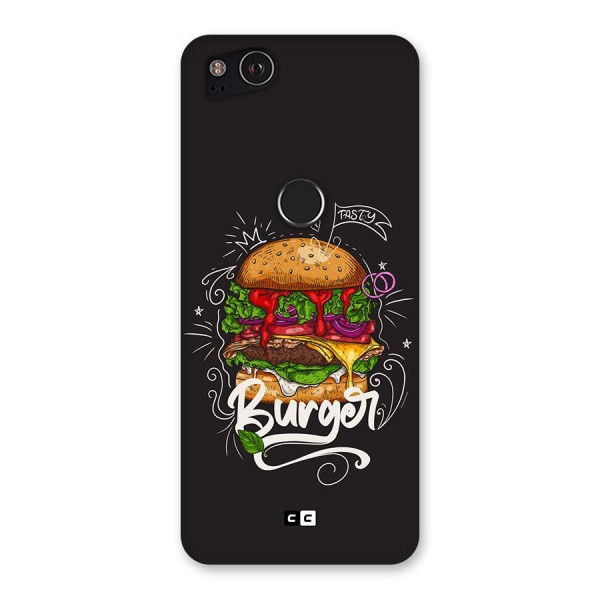 Burger Lover Back Case for Google Pixel 2