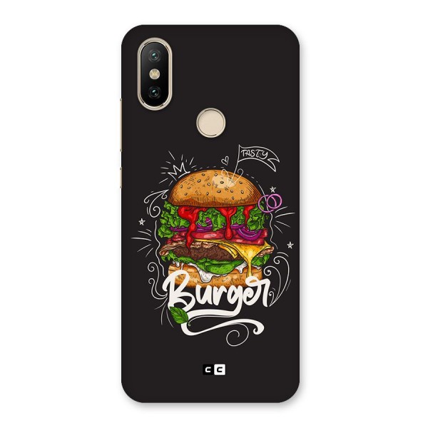 Burger Lover Back Case for Mi A2