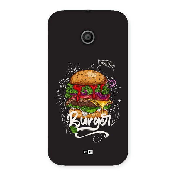 Burger Lover Back Case for Moto E