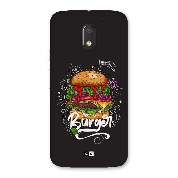 Burger Lover Back Case for Moto E3 Power