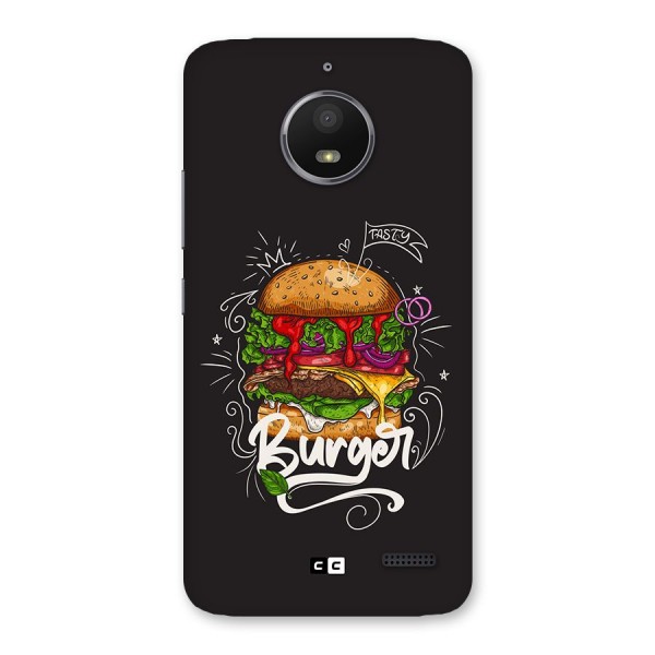 Burger Lover Back Case for Moto E4