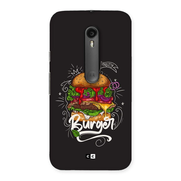 Burger Lover Back Case for Moto G3