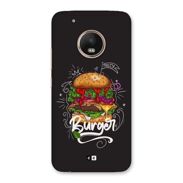 Burger Lover Back Case for Moto G5 Plus