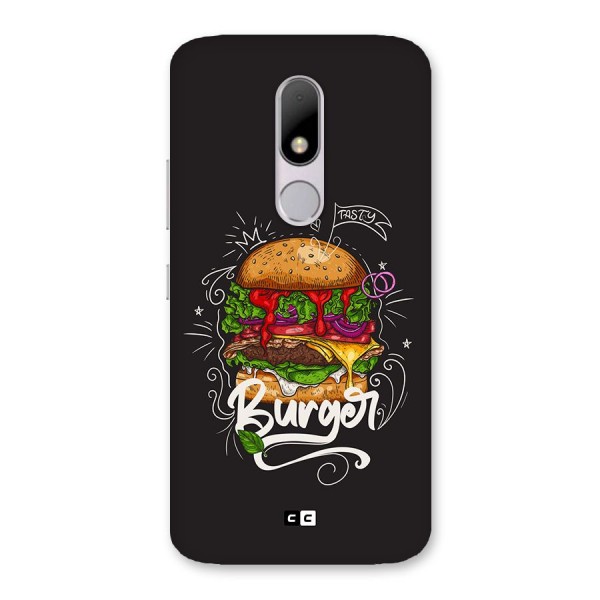 Burger Lover Back Case for Moto M