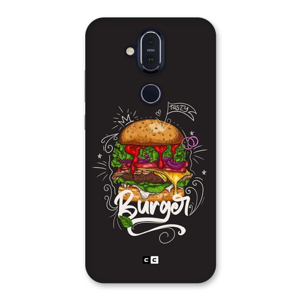 Burger Lover Back Case for Nokia 8.1