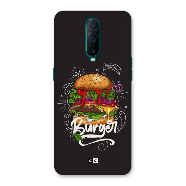 Burger Lover Back Case for Oppo R17 Pro