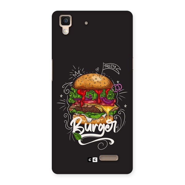 Burger Lover Back Case for Oppo R7