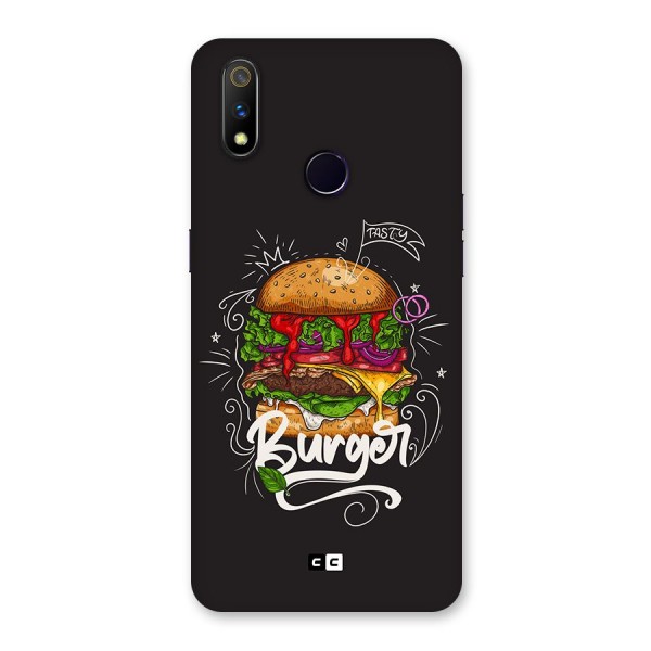 Burger Lover Back Case for Realme 3 Pro