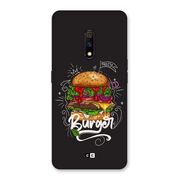 Burger Lover Back Case for Realme X