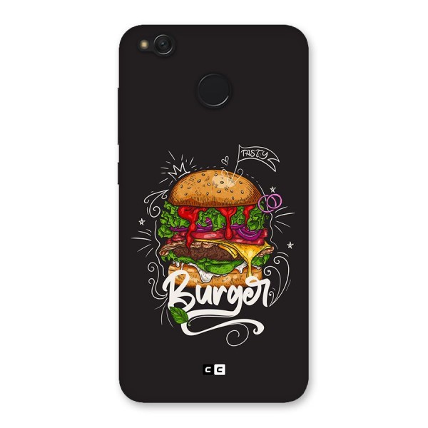 Burger Lover Back Case for Redmi 4