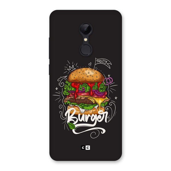 Burger Lover Back Case for Redmi 5