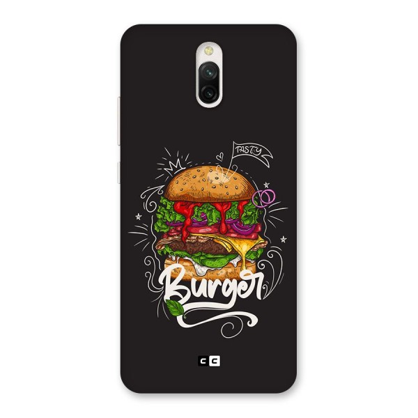 Burger Lover Back Case for Redmi 8A Dual