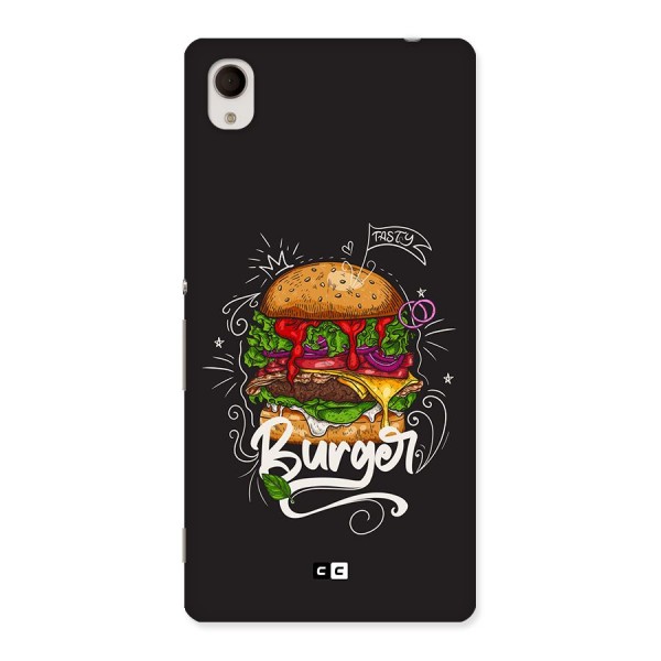 Burger Lover Back Case for Xperia M4