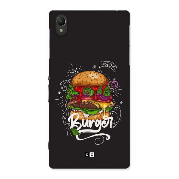 Burger Lover Back Case for Xperia Z1