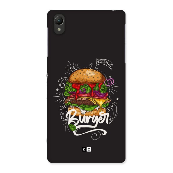 Burger Lover Back Case for Xperia Z2