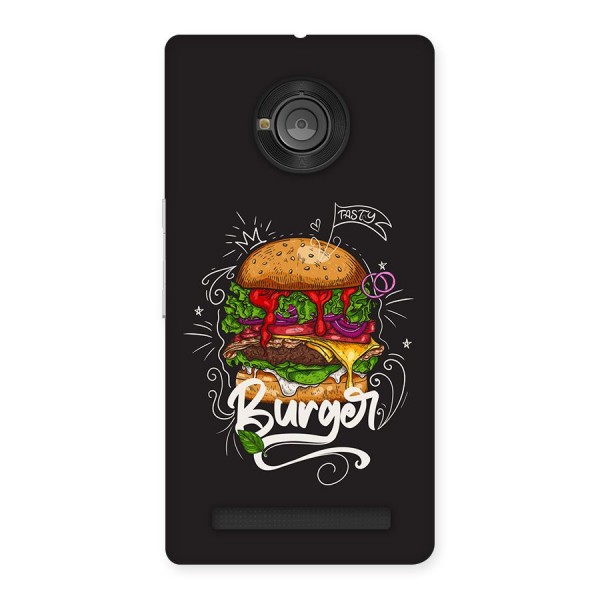 Burger Lover Back Case for Yuphoria