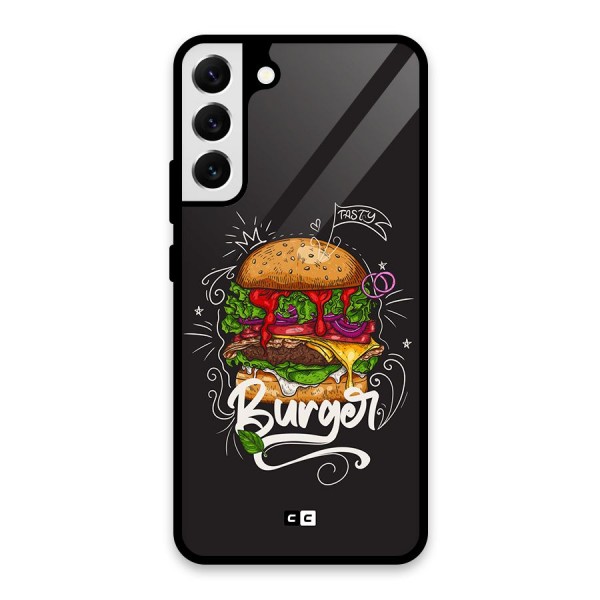 Burger Lover Glass Back Case for Galaxy S22 Plus 5G