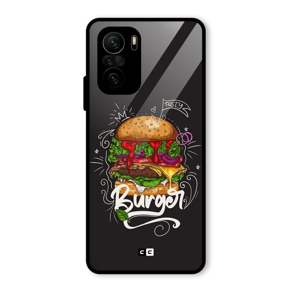 Burger Lover Glass Back Case for Mi 11x