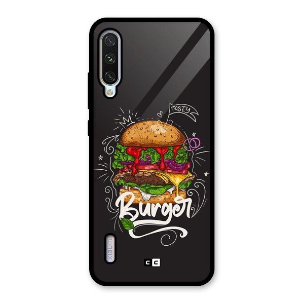 Burger Lover Glass Back Case for Mi A3