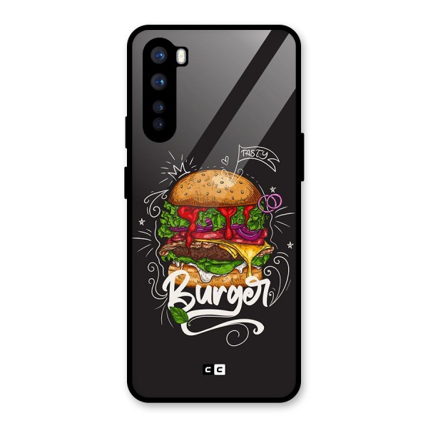 Burger Lover Glass Back Case for OnePlus Nord