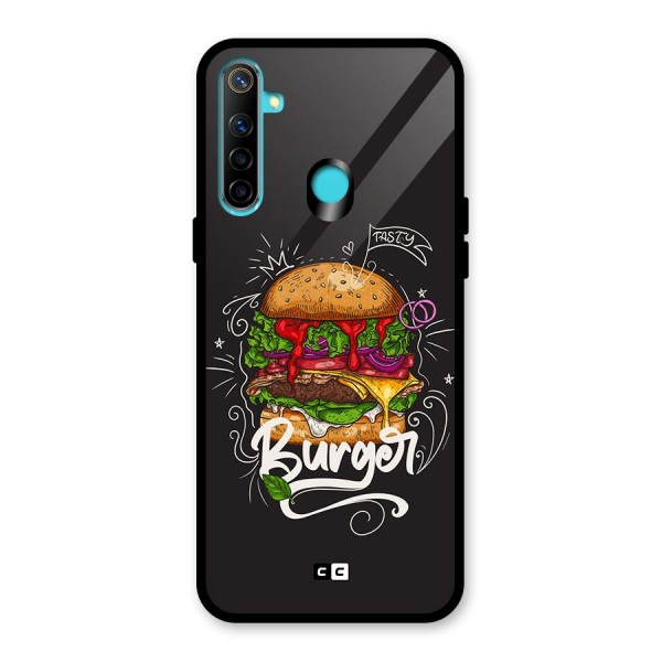 Burger Lover Glass Back Case for Realme 5